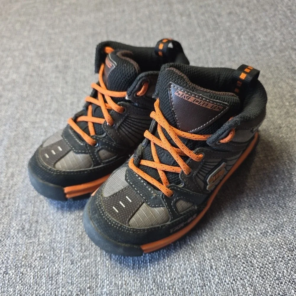 Skechers Size 12 Toddler Little Kid Challengerz TXR-92 Boots Shoes Brown 93480L